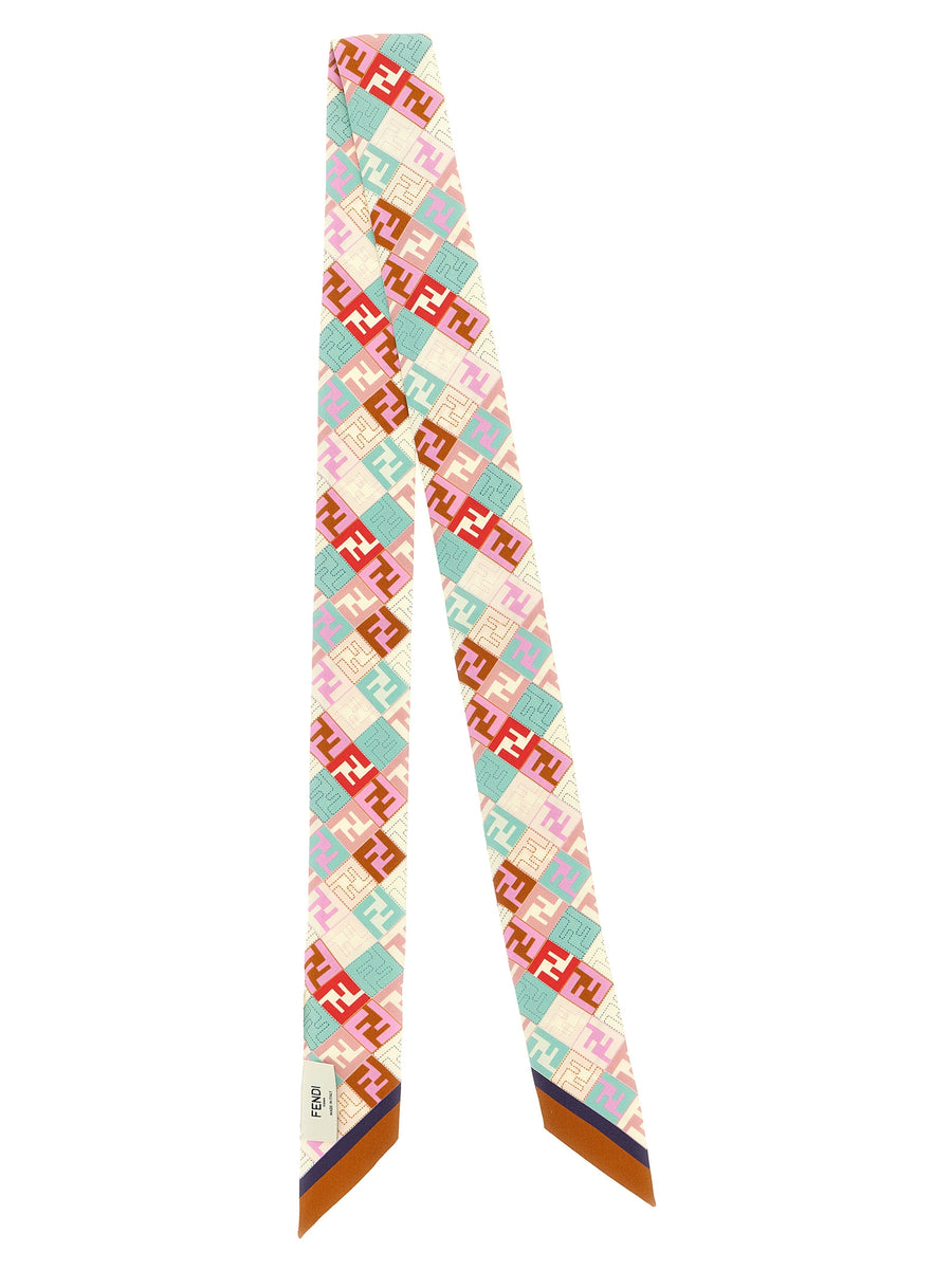 Fendi 100% Silk scarf in multicolor