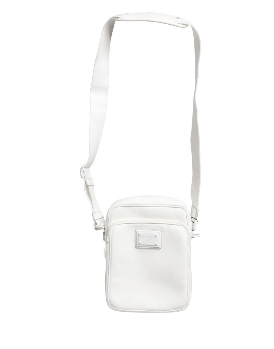 Dolce & Gabbana 100% Polyester crossbody bag in white