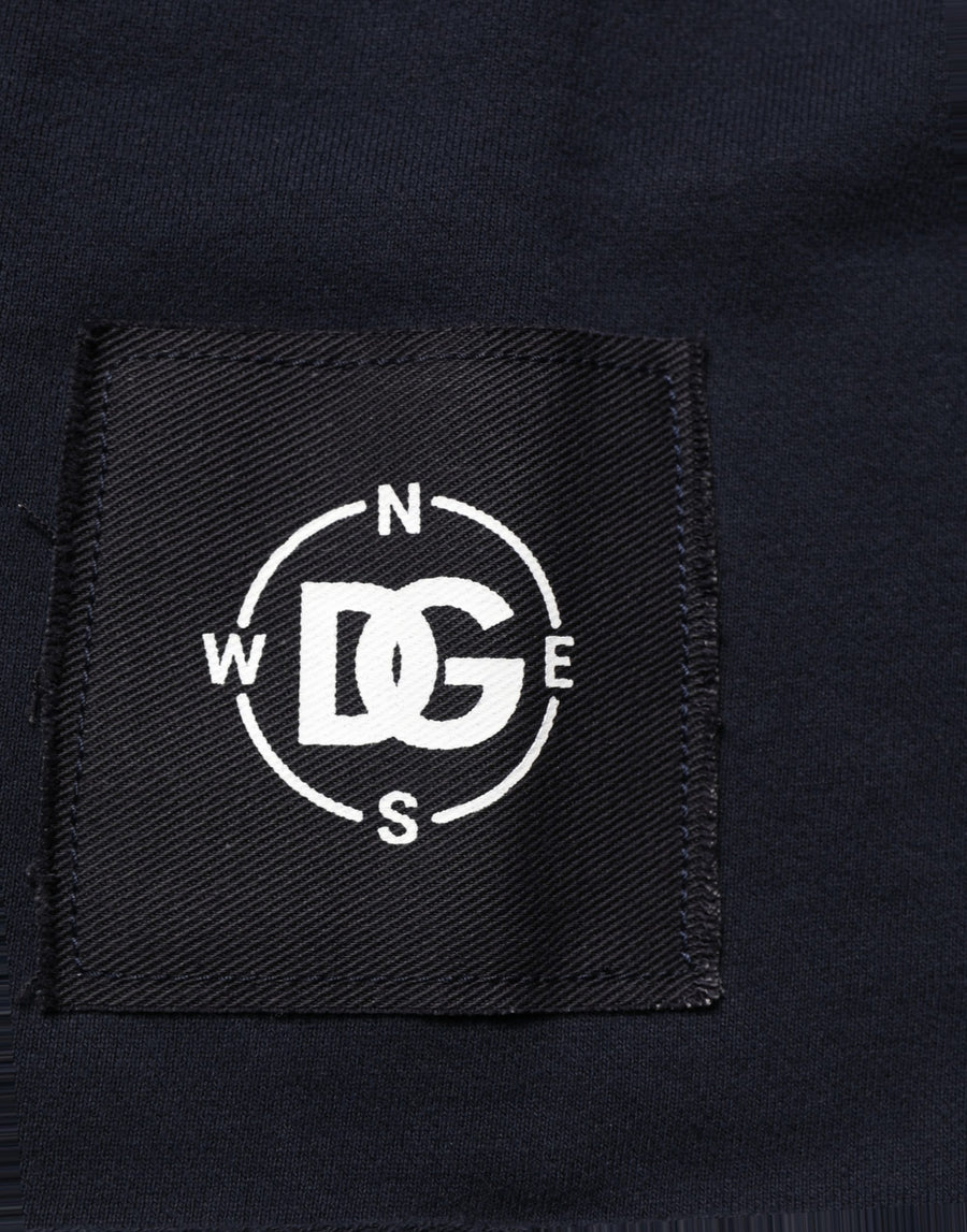 Dolce & Gabbana 100% Cotton sweatshirt in navy