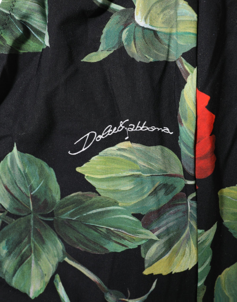 Dolce & Gabbana 75% Nylon 25% Elastane one-piece swimsuit in black