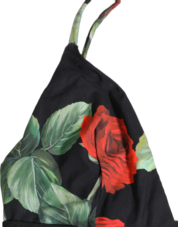 Dolce & Gabbana 75% Nylon swimsuit in black