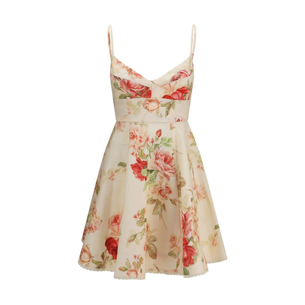 Zimmermann 100% Linen dress in beige