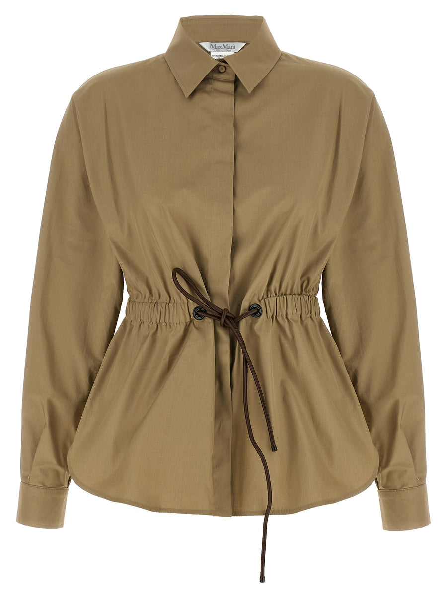 Max Mara 100% Cotton shirt in beige