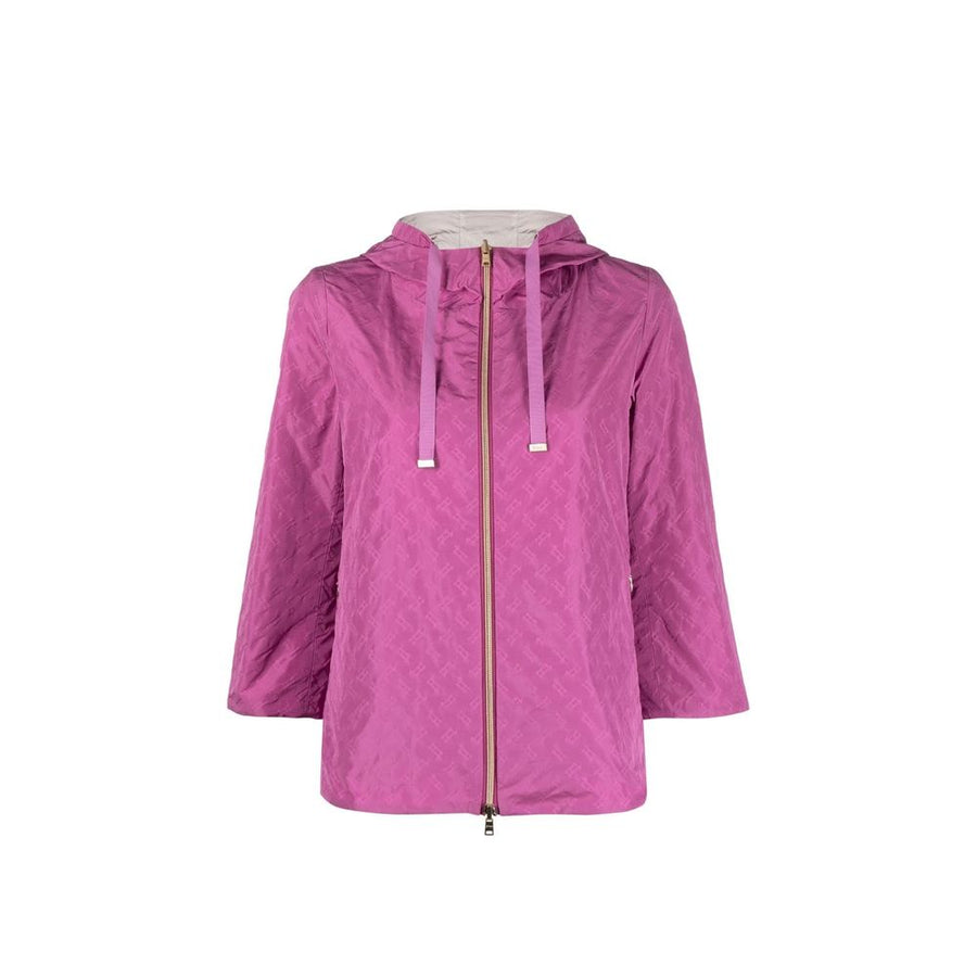 Herno 100% Polyester raincoat in pink
