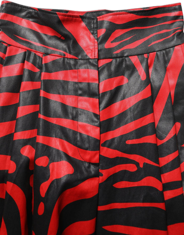 Dolce & Gabbana 99% Cotton trousers in red