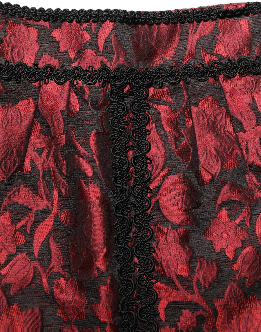 Dolce & Gabbana 20% Acetate skirt in red