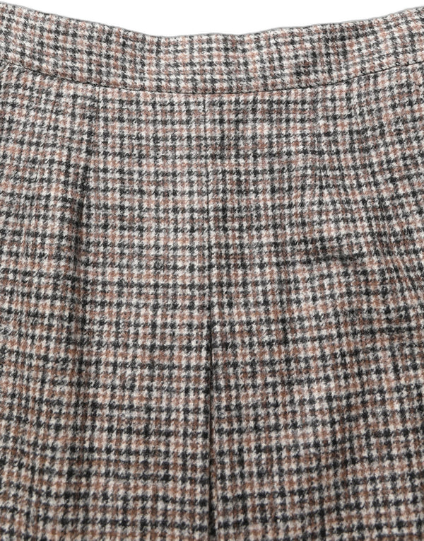 Dolce & Gabbana 60% Alpaca skirt in brown