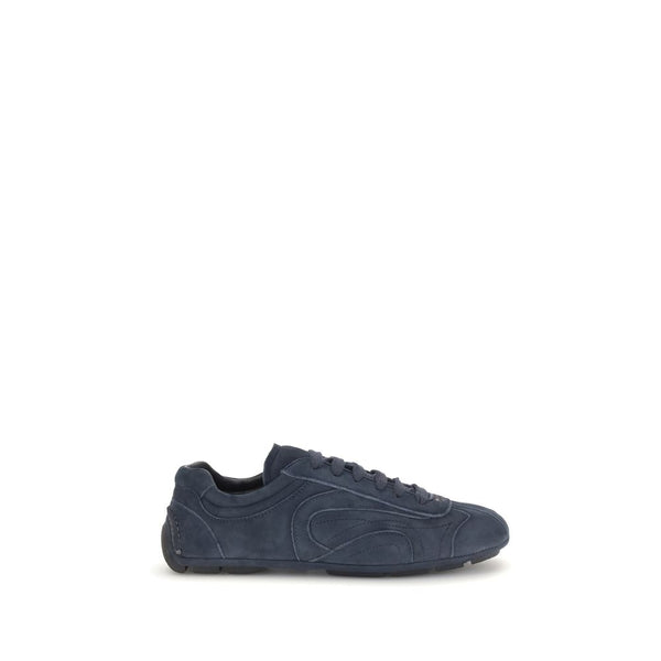 Prada Upper 100% Calf Leather Bos Taurus sneaker in blue