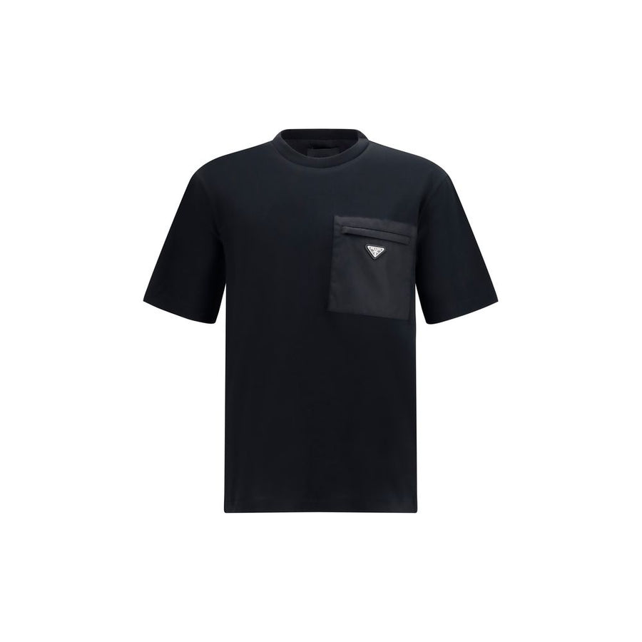 Prada 100% Cotton t-shirt in black