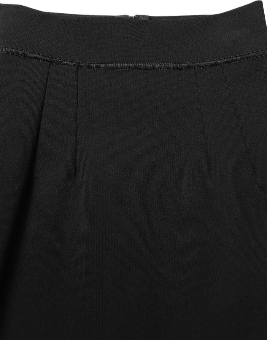 Dolce & Gabbana 88% Nylon 12% Elastane (external) mini skirt in black