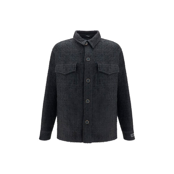 Balmain 67% Cotton jacket in black