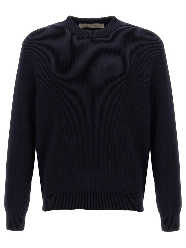 Golden Goose 96% cotton sweater in navy
