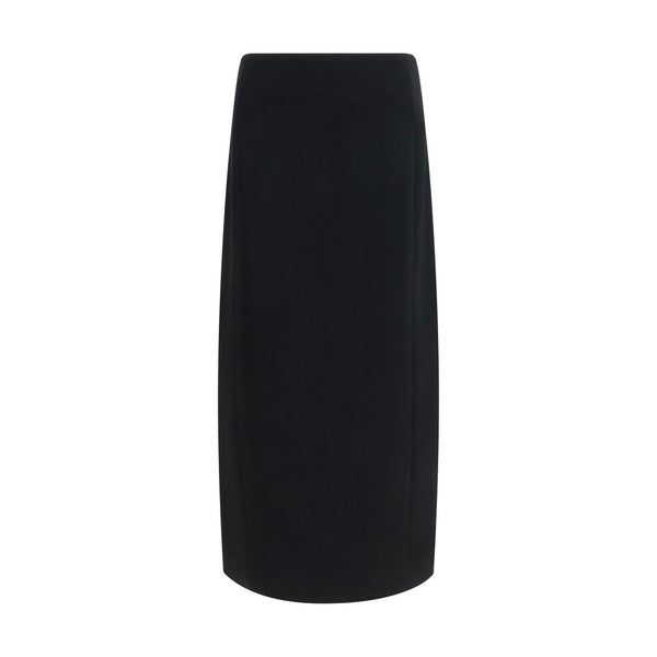 Khaite 60% Acetate skirt in black