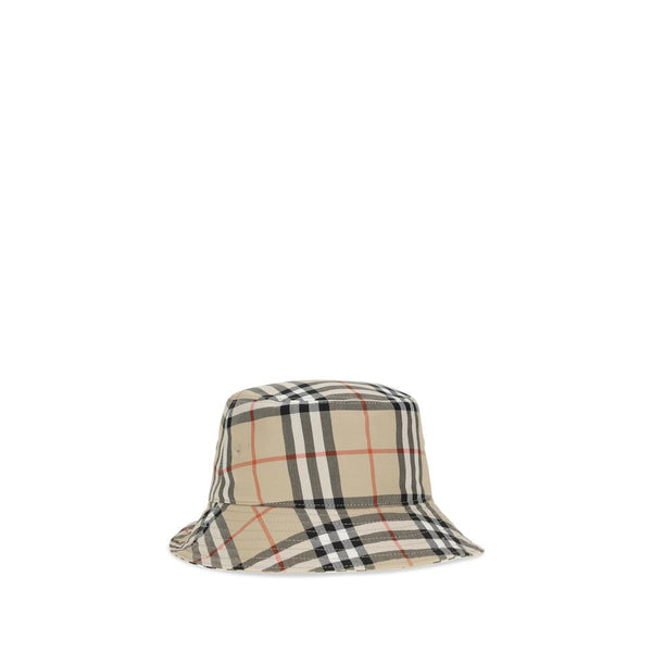Burberry BU8122481B9368BB 100% Cotton bucket hat in beige