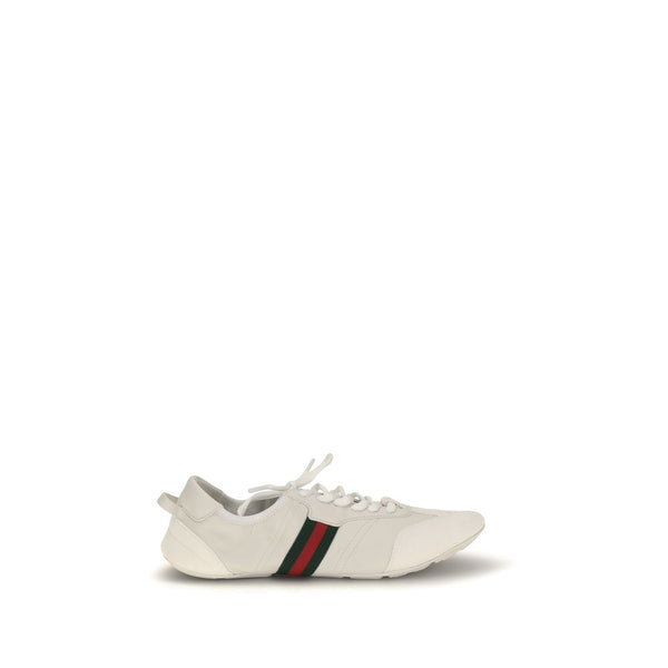 Gucci Upper 100% Calf Leather Bos Taurus sneaker in white