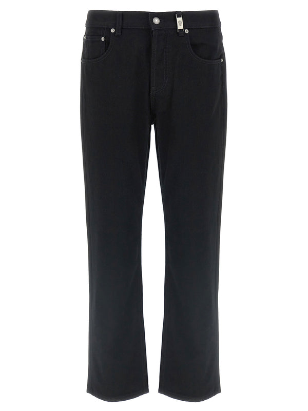 Alexander McQueen 100% cotton jeans in black