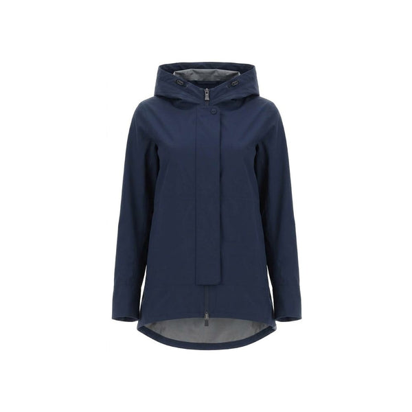 Herno 100% Polyester jacket in navy