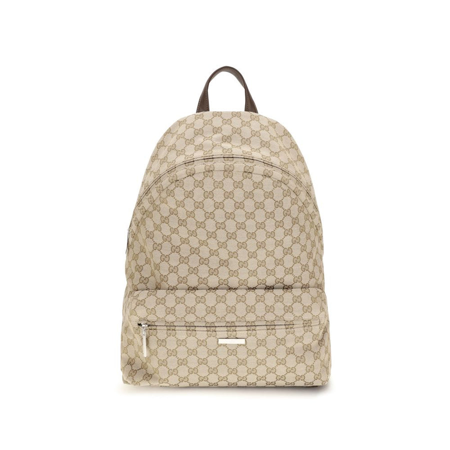 Gucci 52% Polyester backpack in beige