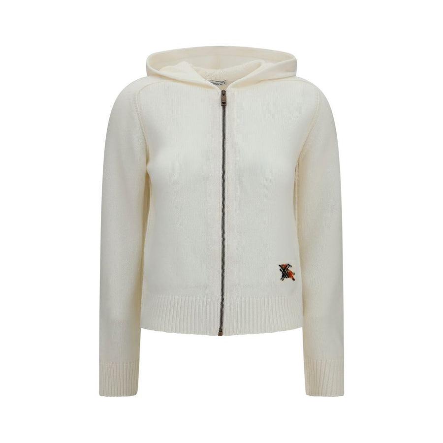 Burberry 72% Wool Ovis Aries hoodie in beige