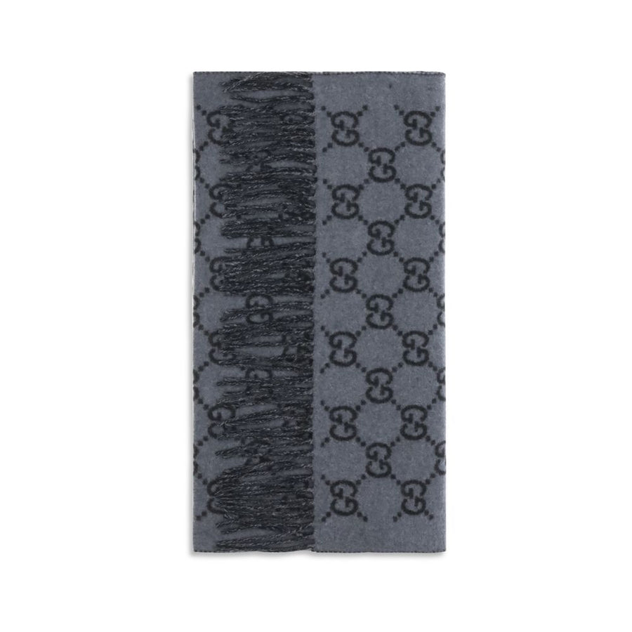Gucci 100% Cashmere scarf in blue