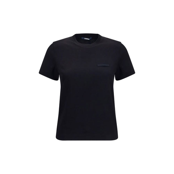 Jacquemus 100% Cotton t-shirt in black
