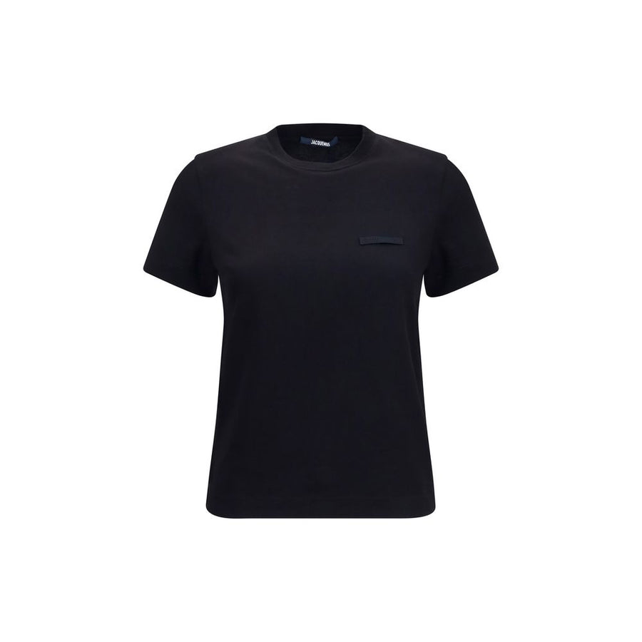 Jacquemus 100% Cotton t-shirt in black