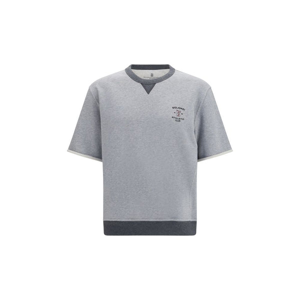 Brunello Cucinelli 100% Cotton t-shirt in gray