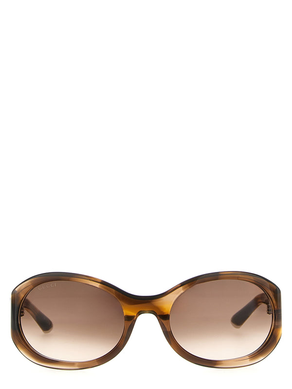 Gucci GU310274BM 100% Acetate sunglasses in brown