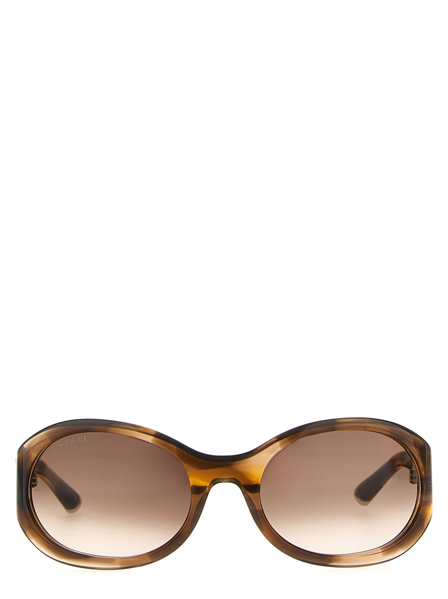 Gucci GU310274BM 100% Acetate sunglasses in brown