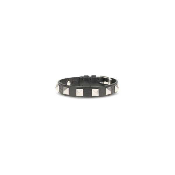 Valentino Garavani 100% Calf Leather Bos Taurus belt in black