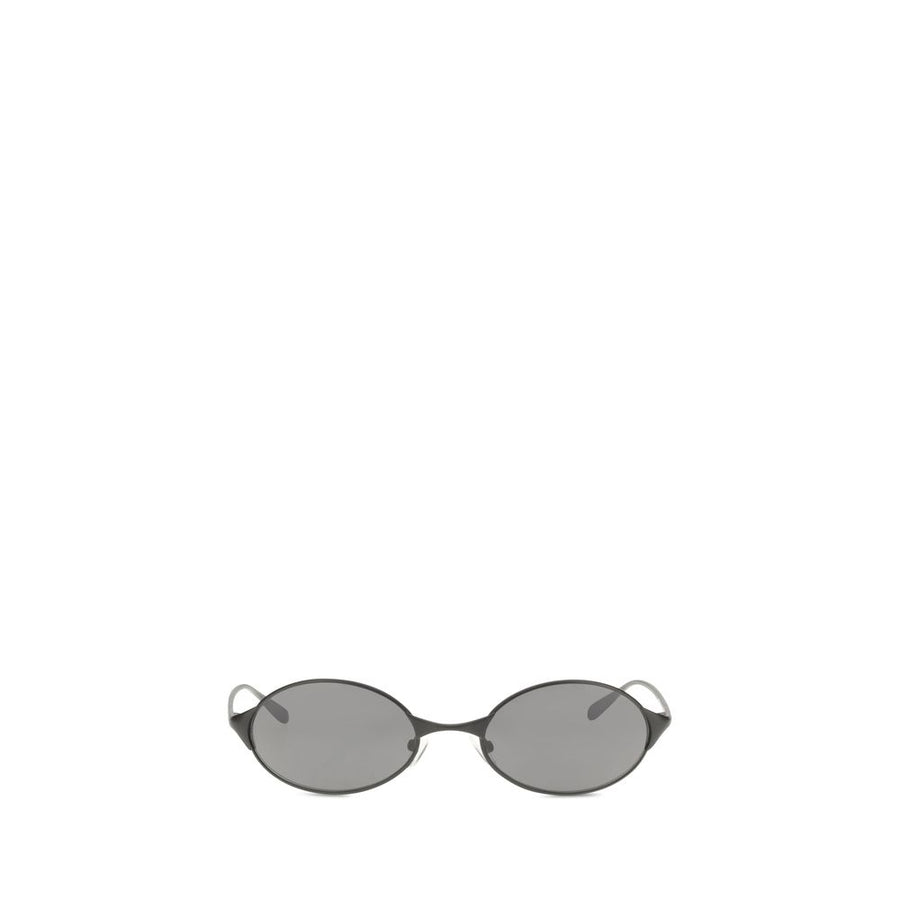 Alexander McQueen ALA000R6I33301056BB 100% Metal sunglasses in gray
