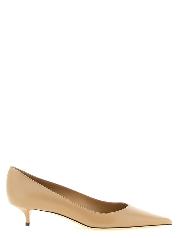 Jimmy Choo 89% Leather pump in beige