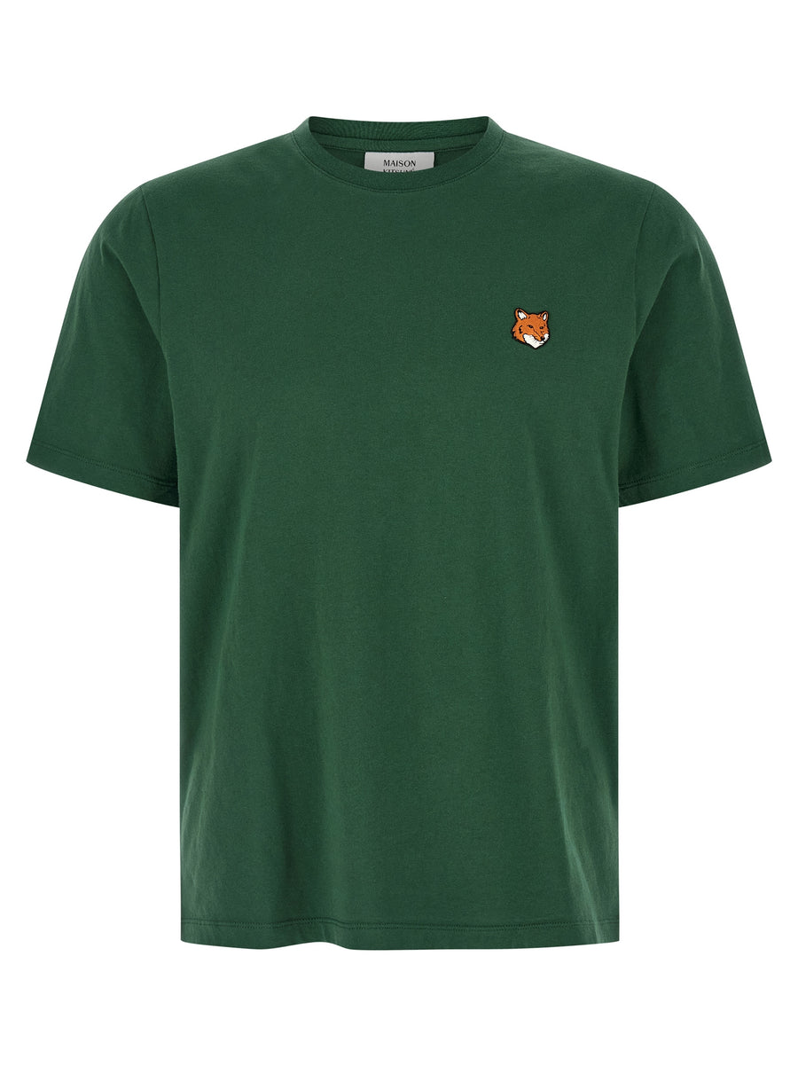Maison Kitsuné 100% Cotton t-shirt in green