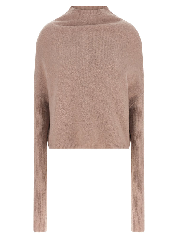 Rick Owens Cashmere blend sweater in beige