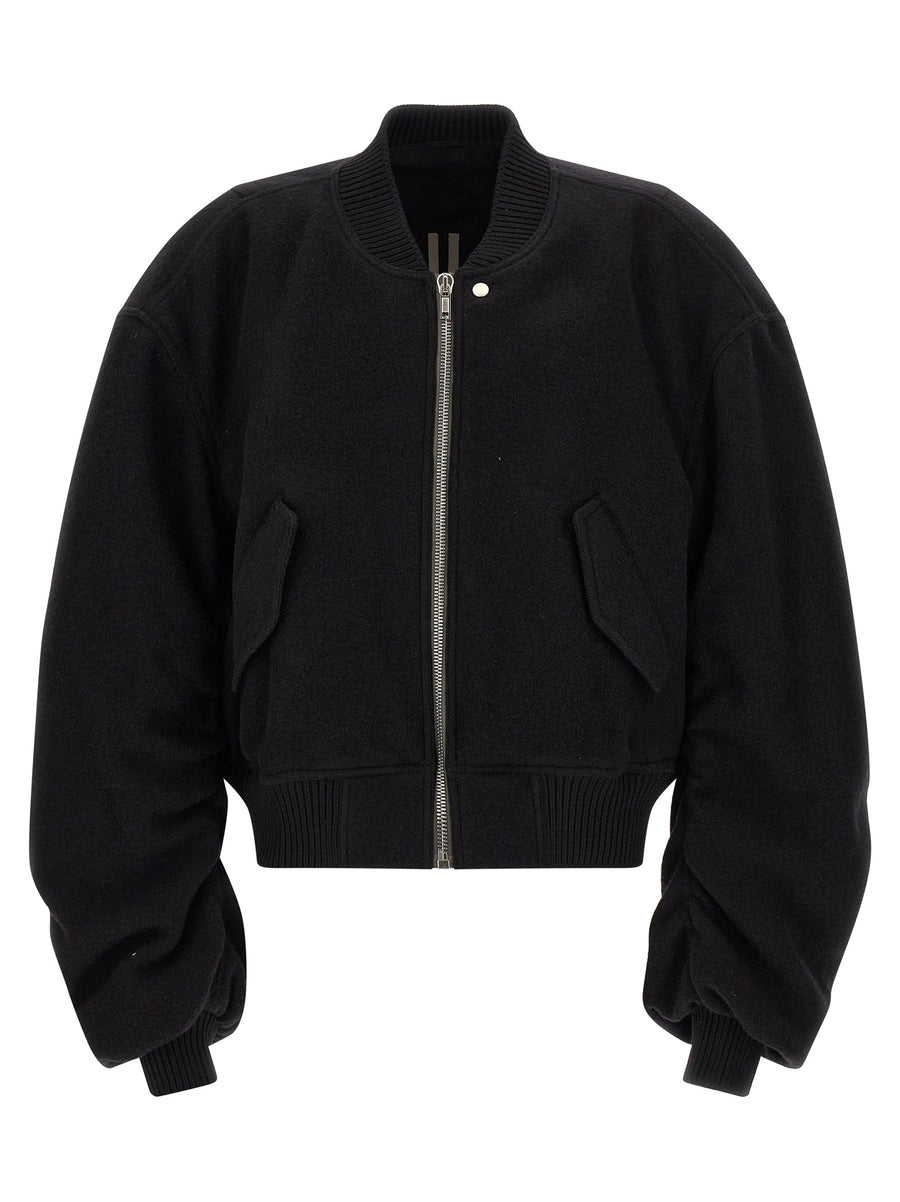 Rick Owens Virgin wool jacket in black