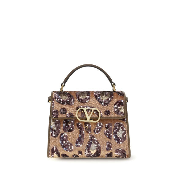 Valentino Garavani 100% Silk top handle bag in multicolor