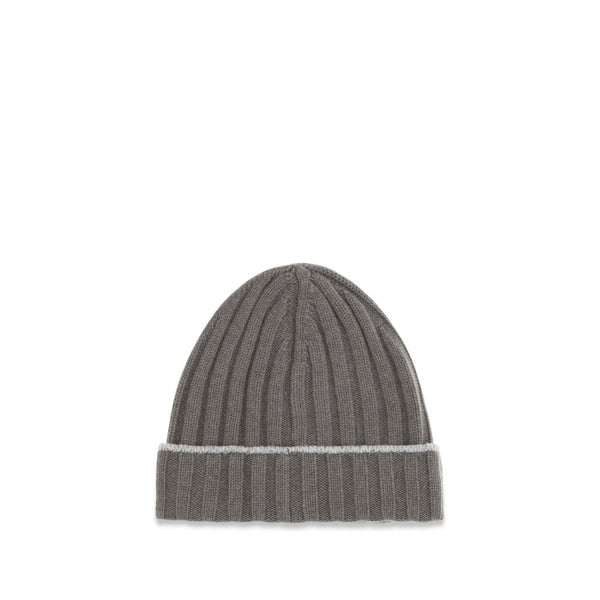 Brunello Cucinelli BRM2240900CKP08BB 100% Kashmir/capra Hircus beanie in gray