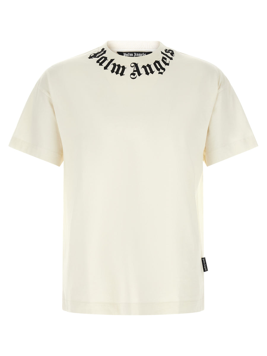 Palm Angels 100% cotton t-shirt in white