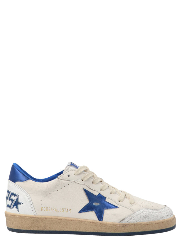 Golden Goose 100% Leather sneaker in blue