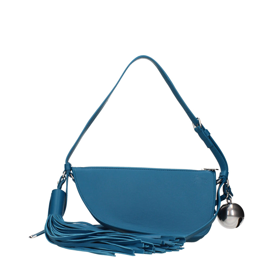 Burberry Leather shoulder bag in blue