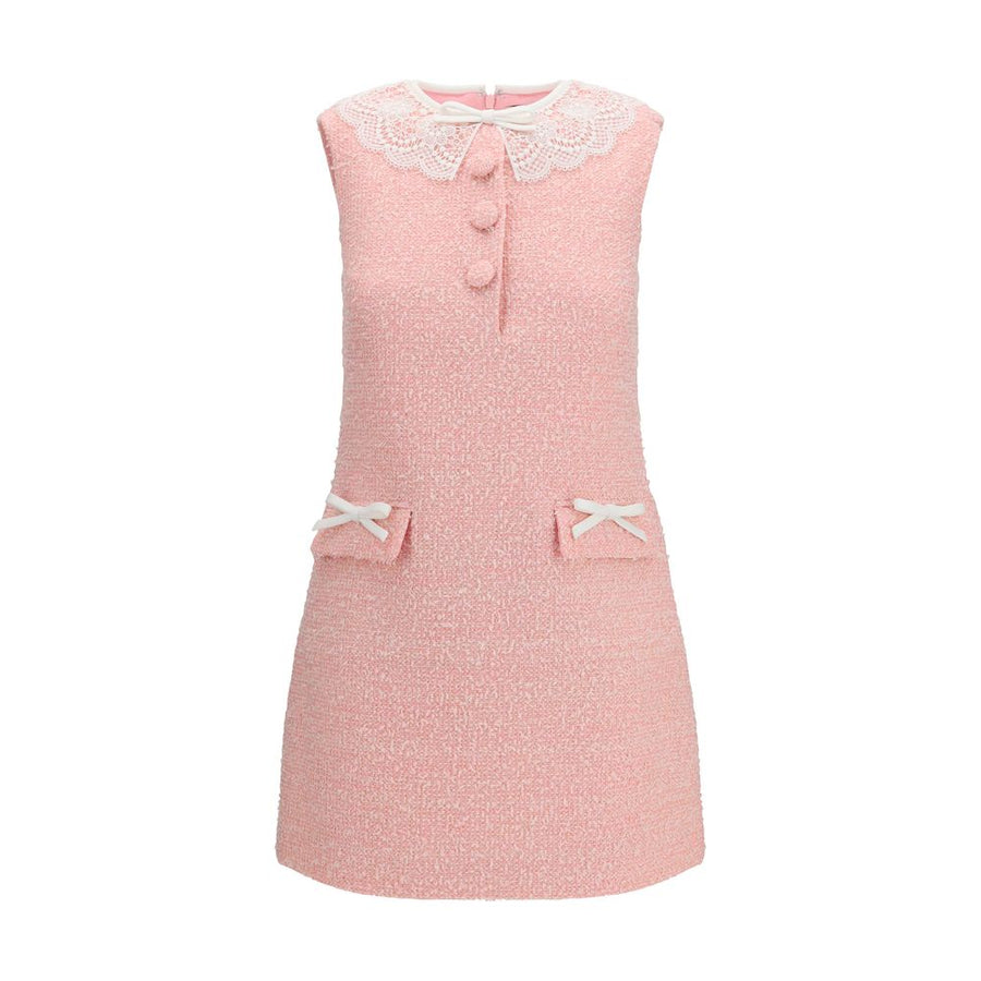 Self-Portrait 51% Polyester dress in pink