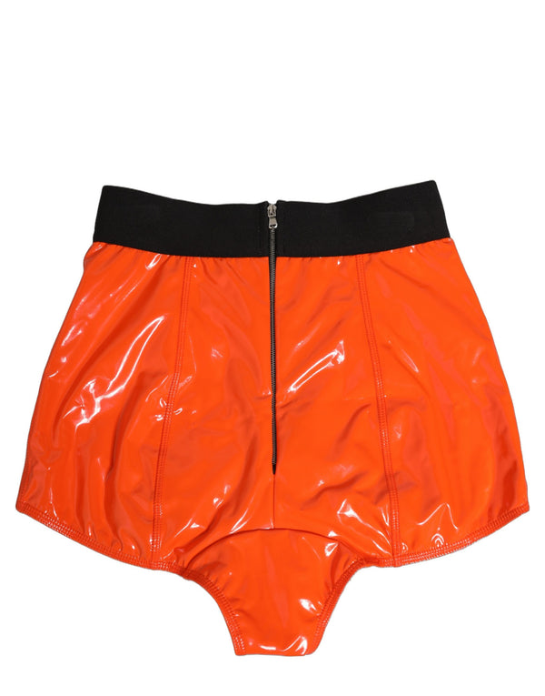 Dolce & Gabbana 90% Polyester bodysuit in orange