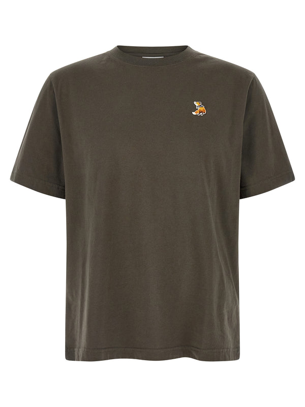 Maison Kitsuné 100% organic cotton t-shirt in gray