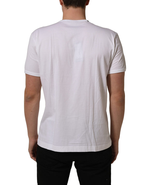 Dolce & Gabbana 100% Cotton t-shirt in white
