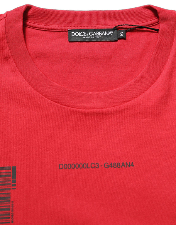 Dolce & Gabbana 100% Cotton t-shirt in red