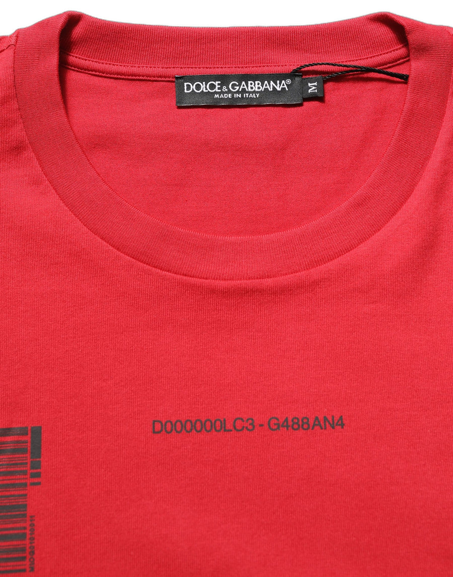 Dolce & Gabbana 100% Cotton t-shirt in red