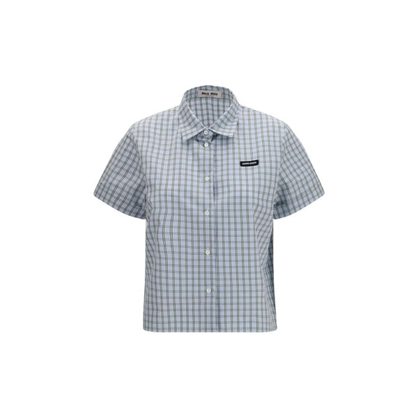 Miu Miu 100% Cotton shirt in blue