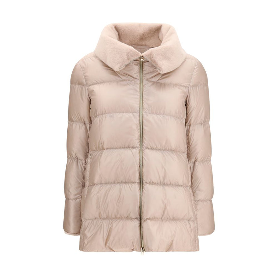 Herno Outer 100% Polyamide down jacket in beige