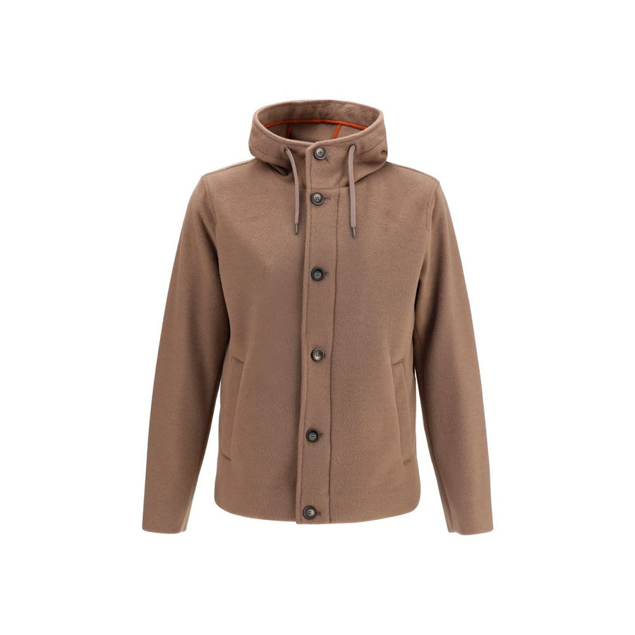 Herno 86% Polyester jacket in brown