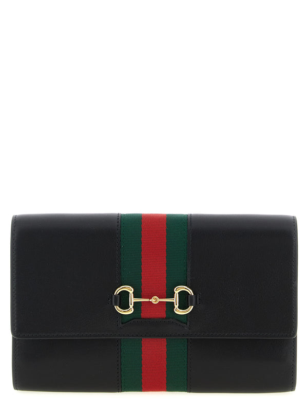 Gucci 100% Calfskin Leather wallet in black
